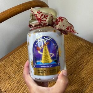 Yankee Candle Polar Express Believe 22oz Large Jar Cardamom Ginger NEW